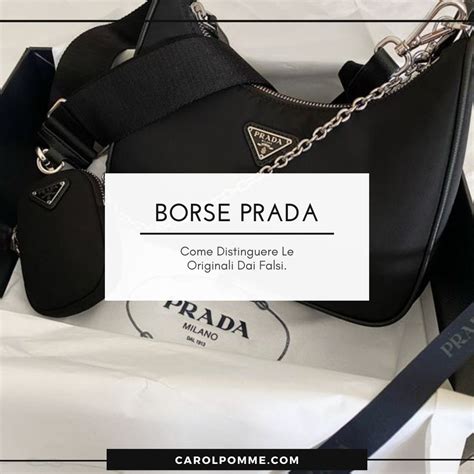 come capire se borsa prada è originale